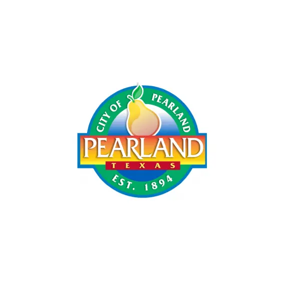 A logo of pearland city