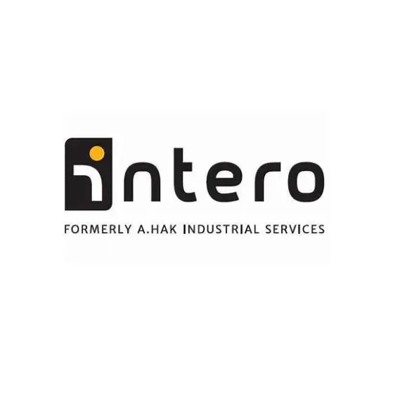 A logo of intero industrial services