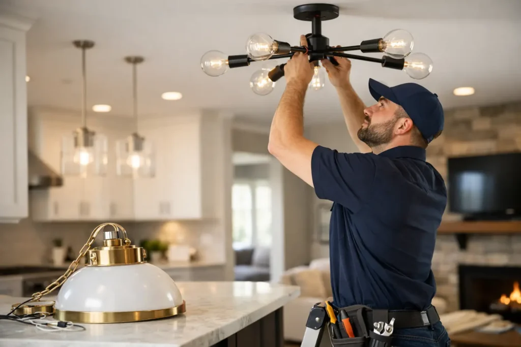 Light Fixture Installation Houston Homeowners Trust