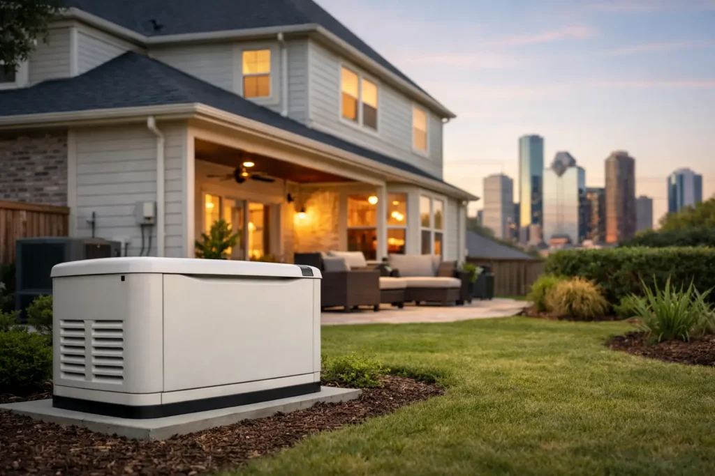 Whole Home Generator Cost in Houston