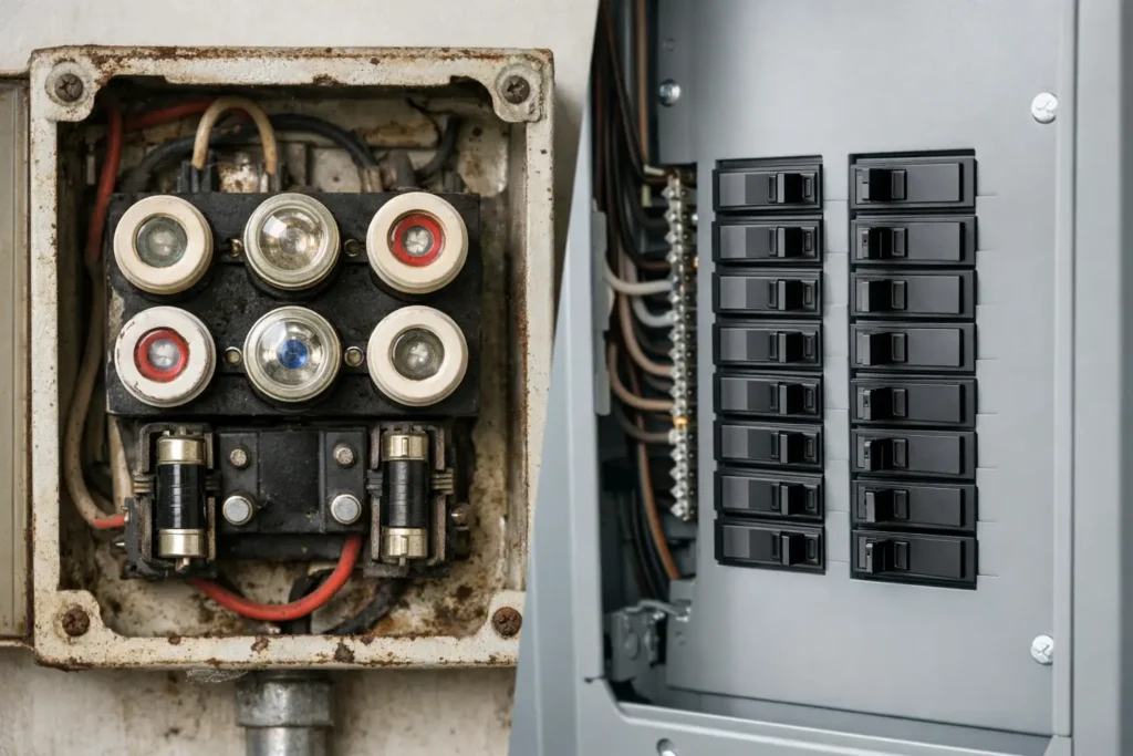 Fuse Box vs Breaker Panel: What to Know