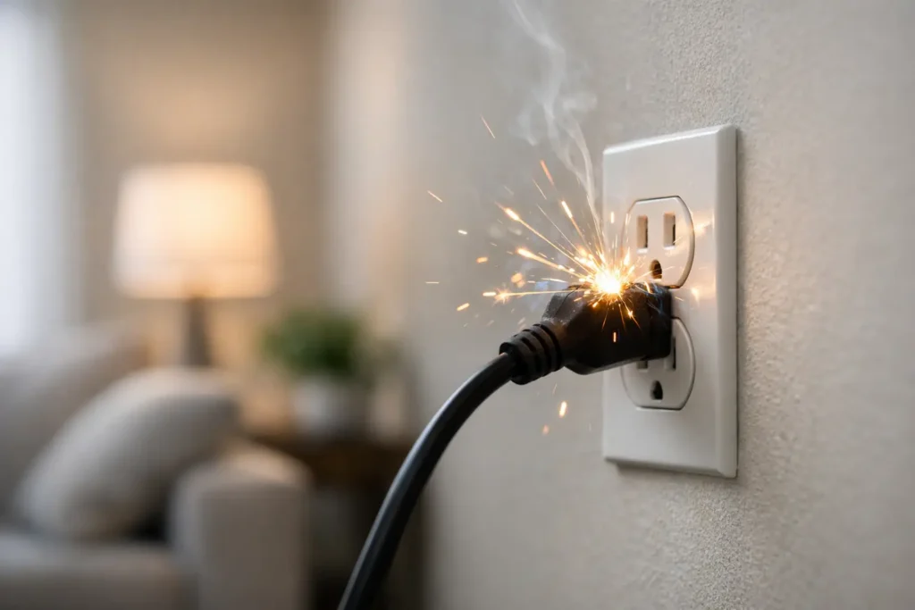 Why Are Outlets Sparking in Your Home?