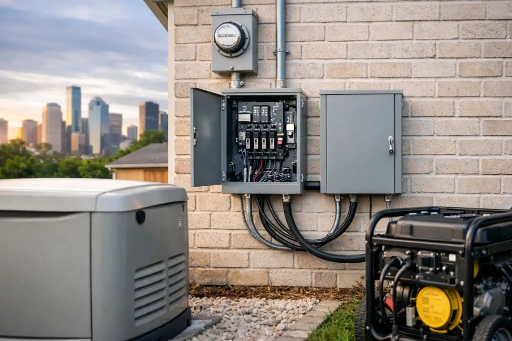 Generator Transfer Switch Comparison for Houston