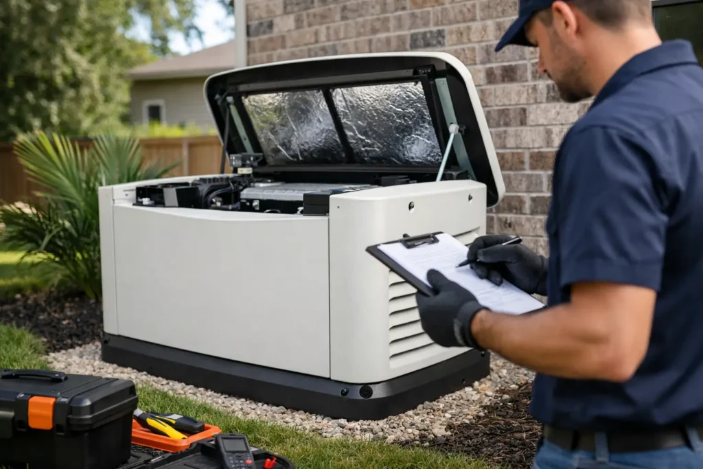 Generator Maintenance Checklist for Houston Homes
