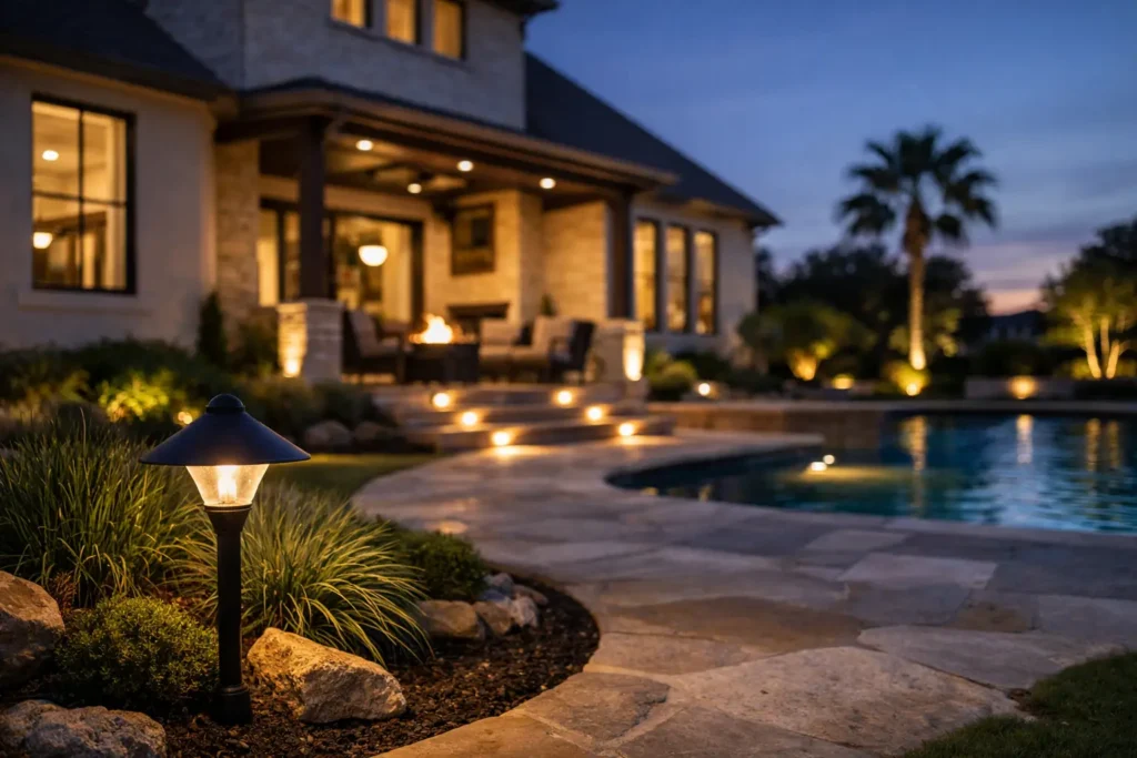 How to Plan Outdoor Lighting for Your Houston Home