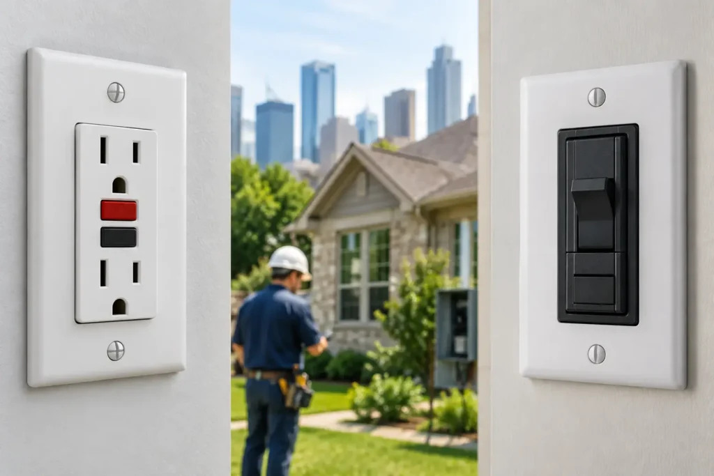 GFCI Versus AFCI Protection for Houston Homes